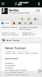 Mobile Screenshot of devilloc.deviantart.com