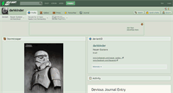 Desktop Screenshot of darkkinder.deviantart.com