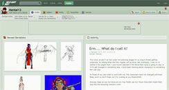 Desktop Screenshot of mental13.deviantart.com
