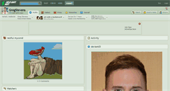 Desktop Screenshot of gregstevens.deviantart.com
