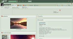 Desktop Screenshot of greenhybrid.deviantart.com