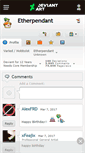 Mobile Screenshot of etherpendant.deviantart.com