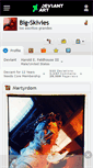 Mobile Screenshot of big-skivies.deviantart.com