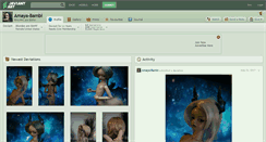 Desktop Screenshot of amaya-bambi.deviantart.com
