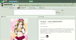 Desktop Screenshot of aogirymiwako.deviantart.com