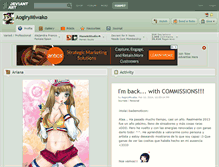 Tablet Screenshot of aogirymiwako.deviantart.com