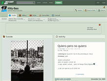 Tablet Screenshot of kitty-bass.deviantart.com