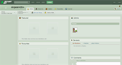 Desktop Screenshot of ninjalair420.deviantart.com