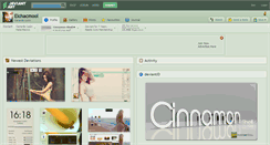 Desktop Screenshot of elchacmool.deviantart.com