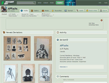 Tablet Screenshot of apfuchs.deviantart.com