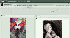 Desktop Screenshot of emmafrost13.deviantart.com