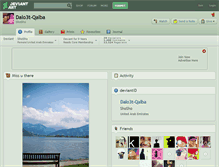Tablet Screenshot of dalo3t-qalba.deviantart.com