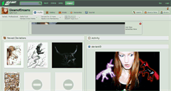Desktop Screenshot of gleamofdreams.deviantart.com