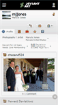 Mobile Screenshot of mjjones.deviantart.com