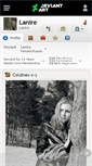 Mobile Screenshot of lanire.deviantart.com