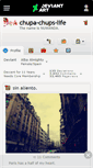 Mobile Screenshot of chupa-chups-life.deviantart.com