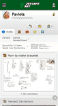 Mobile Screenshot of faviela.deviantart.com