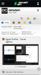 Mobile Screenshot of daliadash.deviantart.com