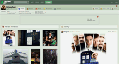Desktop Screenshot of kmeaghan.deviantart.com