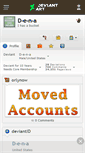 Mobile Screenshot of d-e-n-a.deviantart.com