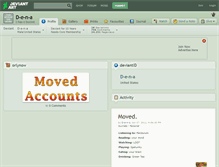 Tablet Screenshot of d-e-n-a.deviantart.com