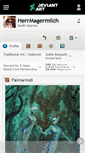 Mobile Screenshot of herrmagermilch.deviantart.com