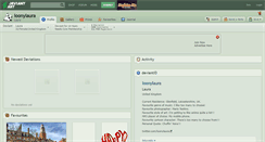 Desktop Screenshot of loonylaura.deviantart.com
