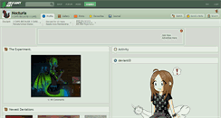 Desktop Screenshot of nocturia.deviantart.com