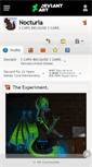 Mobile Screenshot of nocturia.deviantart.com