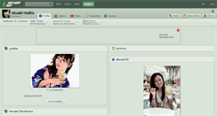 Desktop Screenshot of okuaki-maiko.deviantart.com