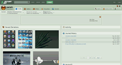 Desktop Screenshot of parash.deviantart.com