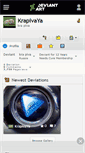Mobile Screenshot of krapivaya.deviantart.com