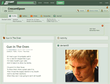 Tablet Screenshot of crescentspoon.deviantart.com