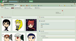 Desktop Screenshot of kasane-chimera.deviantart.com