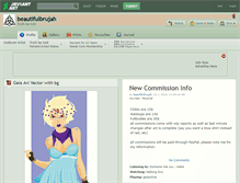 Tablet Screenshot of beautifulbrujah.deviantart.com