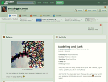 Tablet Screenshot of amazinggraceness.deviantart.com