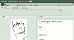 Desktop Screenshot of hcd.deviantart.com
