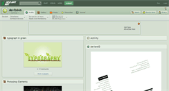 Desktop Screenshot of devils666.deviantart.com
