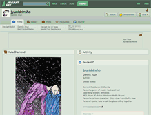 Tablet Screenshot of jyunishinsho.deviantart.com