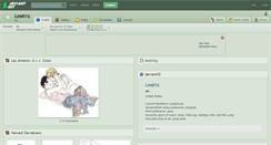 Desktop Screenshot of lesm1z.deviantart.com