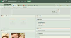 Desktop Screenshot of littlekumquat.deviantart.com