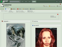 Tablet Screenshot of kestrelmas.deviantart.com