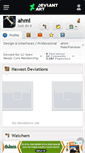 Mobile Screenshot of ahmi.deviantart.com