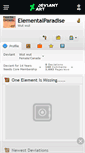 Mobile Screenshot of elementalparadise.deviantart.com