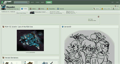 Desktop Screenshot of blayaden.deviantart.com