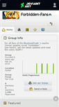 Mobile Screenshot of forbidden-fans.deviantart.com