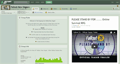 Desktop Screenshot of fallout-new-vegas.deviantart.com