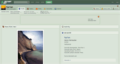 Desktop Screenshot of fuz1on.deviantart.com