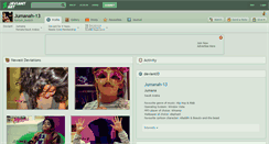 Desktop Screenshot of jumanah-13.deviantart.com