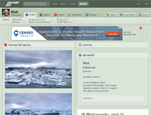 Tablet Screenshot of 8bot.deviantart.com